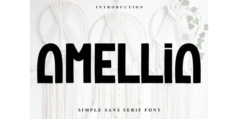 Amellia Font by FreshTypeINK by FreshTypeINK — Display Font
