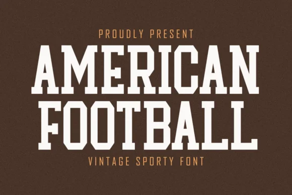 American Football by Almairatype Studio — Slab Serif Font