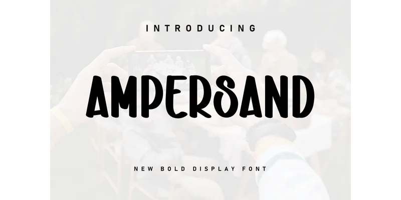 Ampersand Font by ArtLine Design by ArtLine Design — Display Font