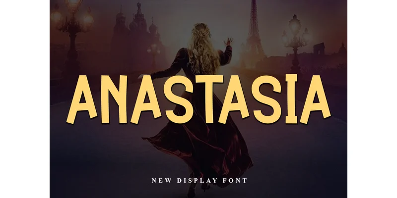 Anastasia Font by FreshTypeINK by FreshTypeINK — Display Font