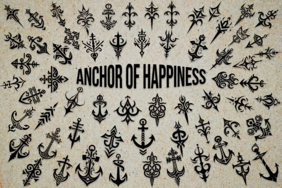 Anchor of Happiness by MOMAT THIRTYONE — Dingbats Font