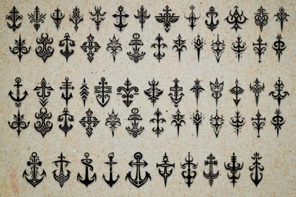 Anchor of Happiness by MOMAT THIRTYONE — Dingbats Font — thumbnail 2