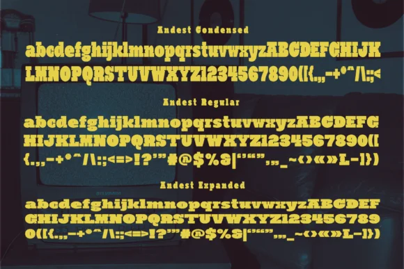 Andest by Indotype Foundry — Slab Serif Font — thumbnail 2