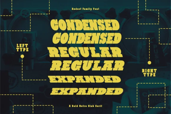Andest by Indotype Foundry — Slab Serif Font — thumbnail 3