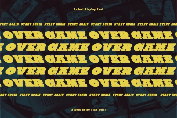 Andest by Indotype Foundry — Slab Serif Font — thumbnail 5
