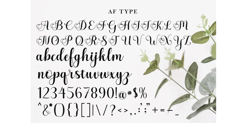 Andeya Font by AF Type — Script Handwritten Font — thumbnail 4
