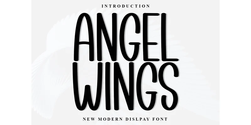 Angel Wings Font by Inermedia STUDIO by Inermedia STUDIO — Display Font