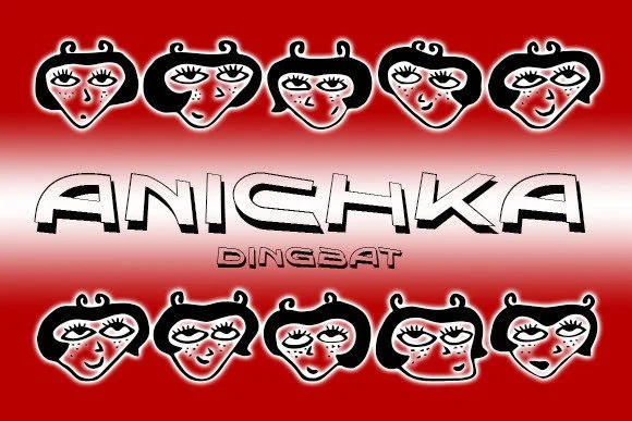 Anichka by vladimirnikolic — Dingbats Font