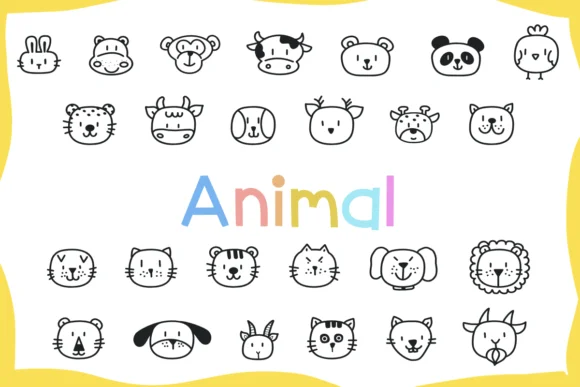 Animal by Foam-Design Store — Dingbats Font