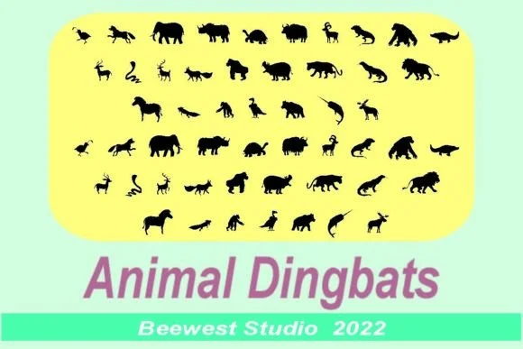 Animal by wisudyantoro — Dingbats Font
