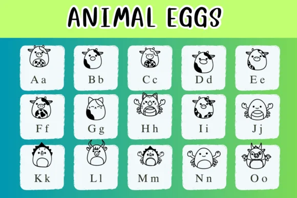 Animal Eggs by Nongyao — Dingbats Font — thumbnail 2