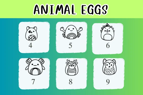 Animal Eggs by Nongyao — Dingbats Font — thumbnail 4