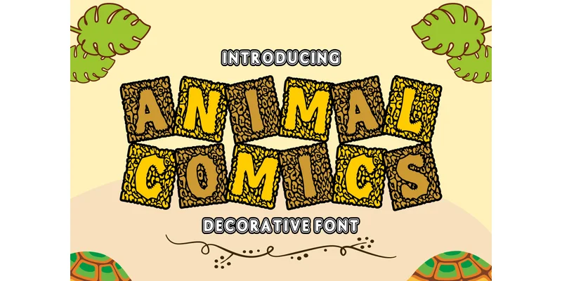 Animalcomics Regular Font by anamalmusyaffaCreative by anamalmusyaffaCreative — Decorative Font