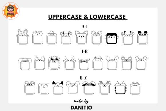 Animals Note by danita.kukkai — Dingbats Font — thumbnail 2