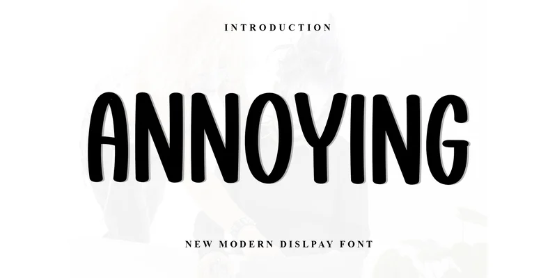 Annoying Font by PiPi Creative by PiPi Creative — Display Font
