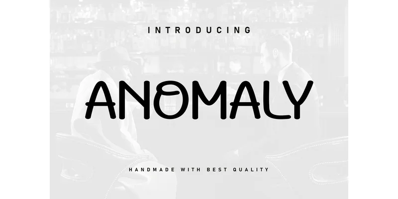 Anomaly Font by Berkah Shop by Berkah Shop — Display Font