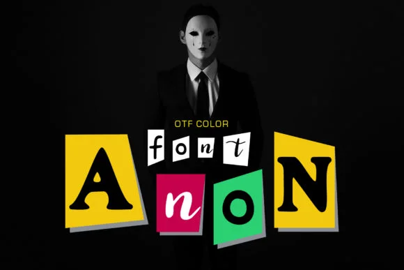 Anon by BK Creative Designs — Color Fonts Font