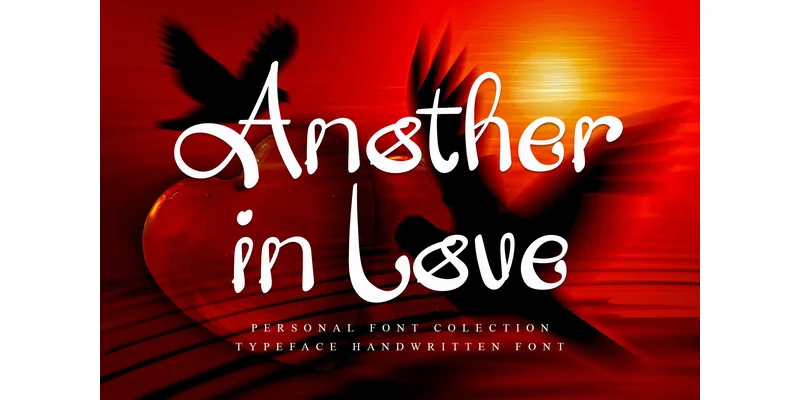 Anotherin Love Font by GiaLetter by GiaLetter — Display Font