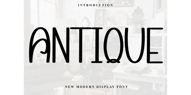 Antique Font by PiPi Creative by PiPi Creative — Display Font
