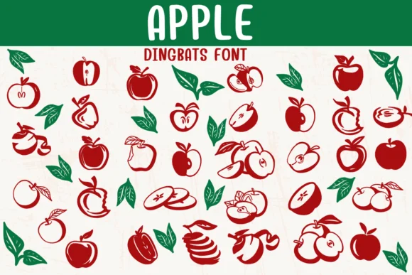 Apple by Sontaya — Dingbats Font