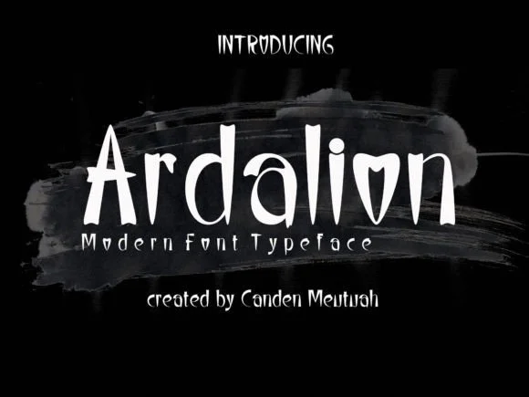 Ardalion by Canden Meutuah — Slab Serif Font
