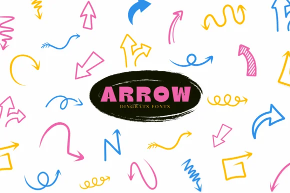 Arrow by Suphitchaya — Dingbats Font