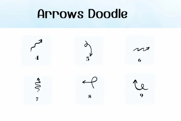 Arrow by Ketsarin — Dingbats Font — thumbnail 4