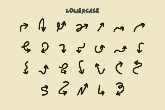 Arrow Bold by Eystore — Dingbats Font — thumbnail 3