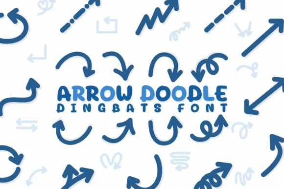 Arrow Doodle by Chonada — Dingbats Font