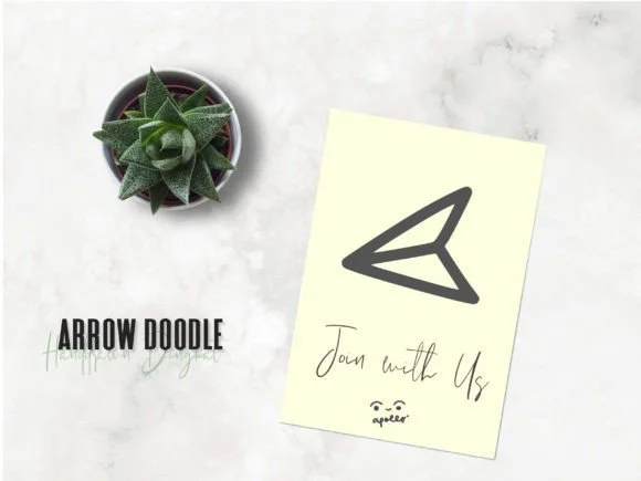 Arrow Doodle by Apollo no.64 — Dingbats Font — thumbnail 4