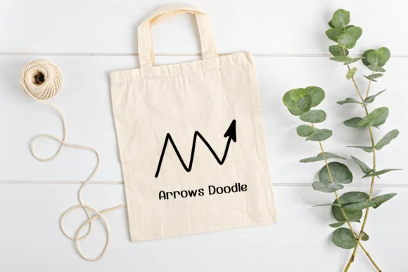 Arrows Doodle by Ketsarin — Dingbats Font — thumbnail 5
