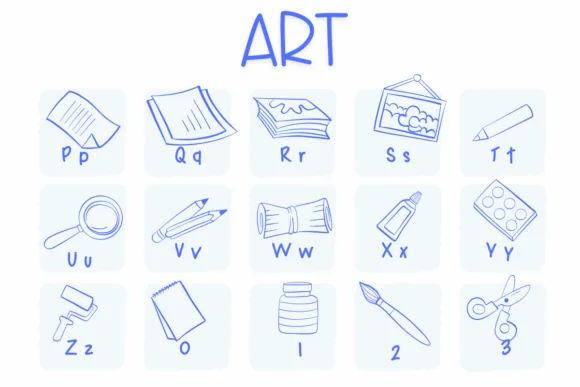 Art by Sirinart — Dingbats Font — thumbnail 3