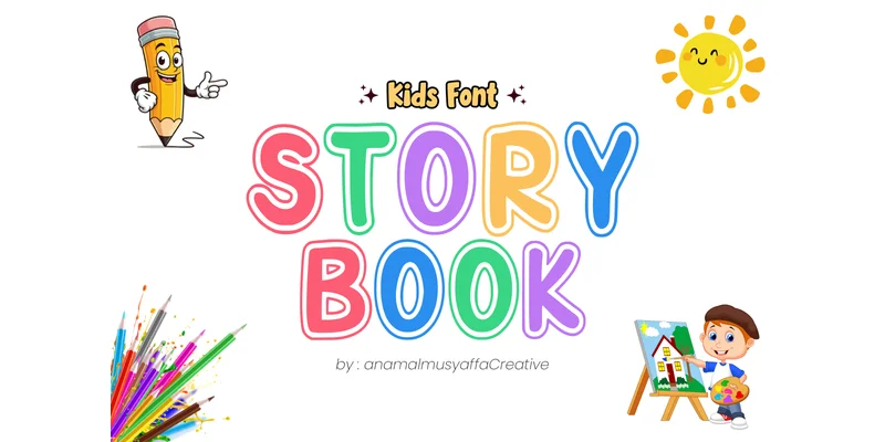 Artschool Regular Font by anamalmusyaffaCreative by anamalmusyaffaCreative — Display Font — thumbnail 3