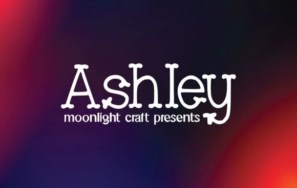 Ashley by moonlight craft — Slab Serif Font