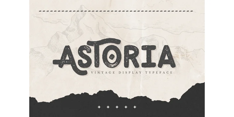 Astoria Font by jinanstd by jinanstd — Display Font