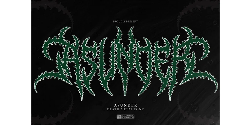 Asunder Font by Denustudios by Denustudios — Blackletter Font
