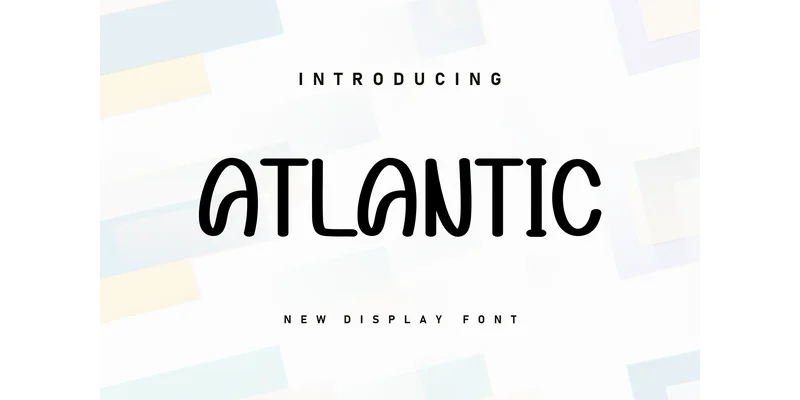 Atlantic Font by ArtLine Design by ArtLine Design — Display Font