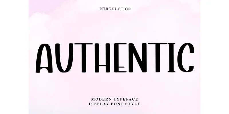 Authentic Font by Inermedia STUDIO by Inermedia STUDIO — Display Font