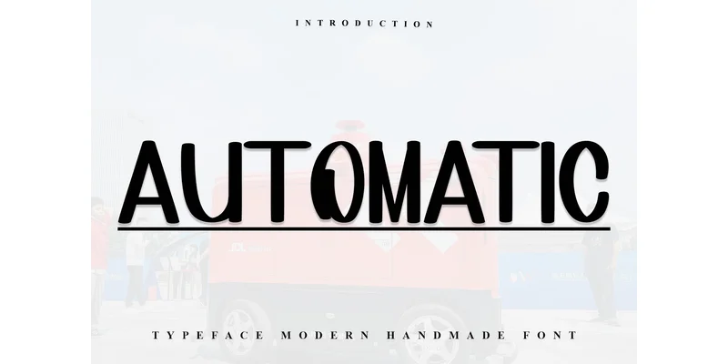 Automatic Font by Inermedia STUDIO — Sans Serif Font