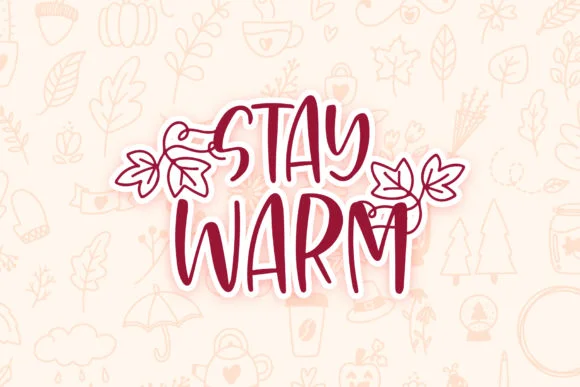 Autumn by Doll Tag Clothing — Dingbats Font — thumbnail 4