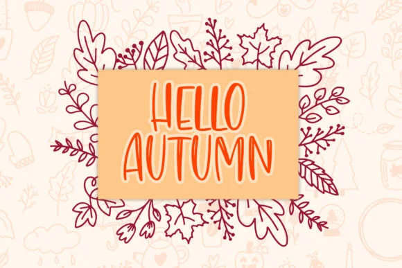 Autumn by Doll Tag Clothing — Dingbats Font — thumbnail 7