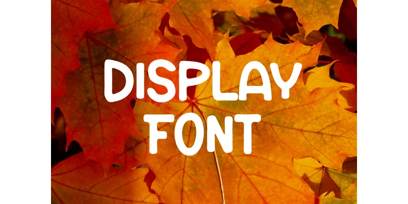 Autumn Flowene Font by qrdesignstd — Sans Serif Font — thumbnail 3
