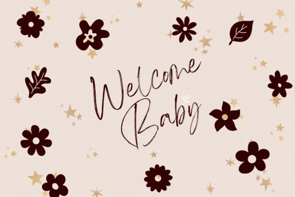 Autumn Flower by Sirinart — Dingbats Font — thumbnail 7