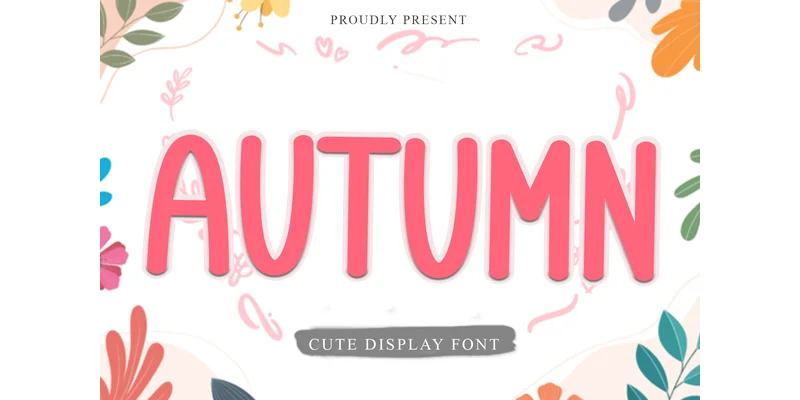 Autumn Font by FreshTypeINK by FreshTypeINK — Display Font