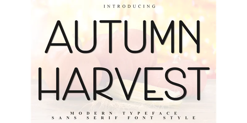 Autumn Harvest Font by Inermedia STUDIO — Sans Serif Font