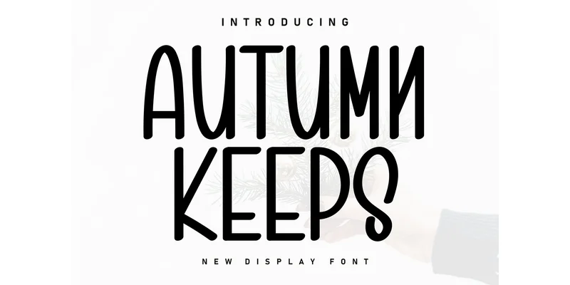 Autumn Keeps Font by ArtLine Design by ArtLine Design — Display Font