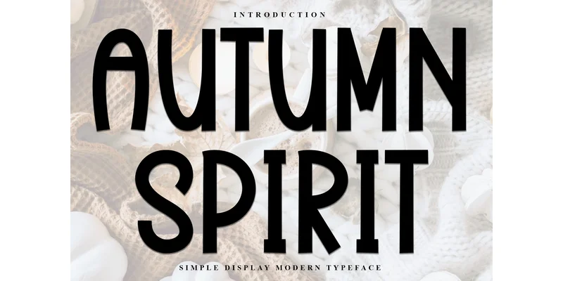 Autumn Spirit Font by Inermedia STUDIO by Inermedia STUDIO — Display Font