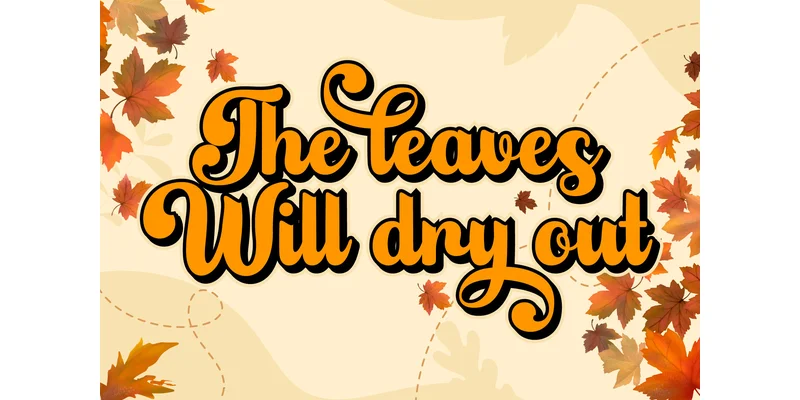 Autumn Time Font by Kido Studio by Kido Studio — Display Font — thumbnail 3