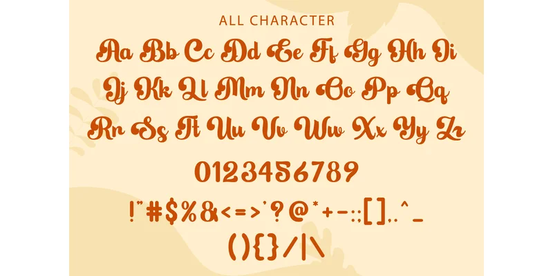 Autumn Time Font by Kido Studio by Kido Studio — Display Font — thumbnail 8