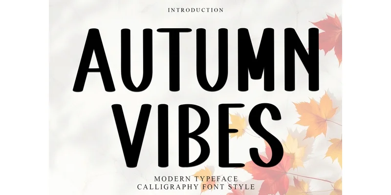 Autumn Vibes Font by Inermedia STUDIO by Inermedia STUDIO — Display Font